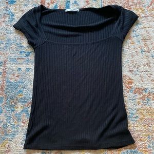 Reformation Bardot Tee - Sz S